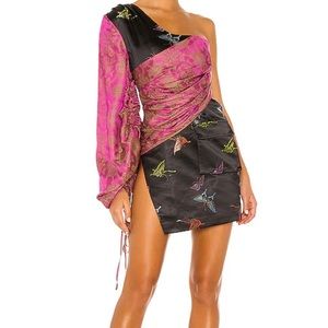 ONE SHOULDER BALLOON DRESS